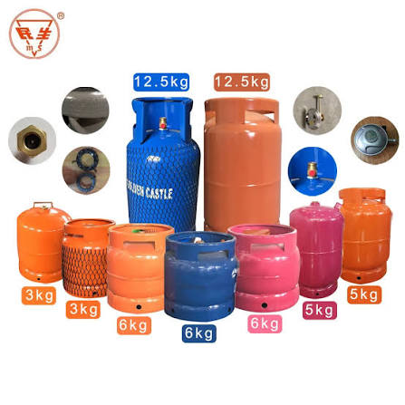 Gas cylinder trolley for safe cylinder handling